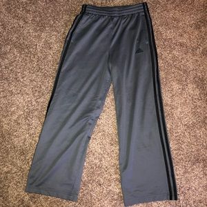 Gray/Black Adidas Sweatpants Kid’s Size M